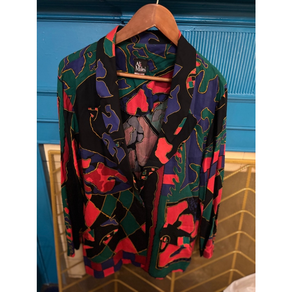 Vintage Ali Miles Blazer, Size 12, Multicolor